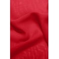 thumbnail image 4 of Juego de 3 cortinas opacas para cocina, color rojo, con forro, 2 niveles y 1 cenefa, K-3, 4 of 5