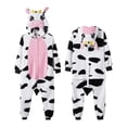 thumbnail image 7 of Lumistal Onesie Pajamas Flannel Animal Cos-play Jumpsuit Unisex Loungewear Slim Fit Onesie Animal Plush Halloween One Piece Suit Pajamas for Women M, 7 of 7
