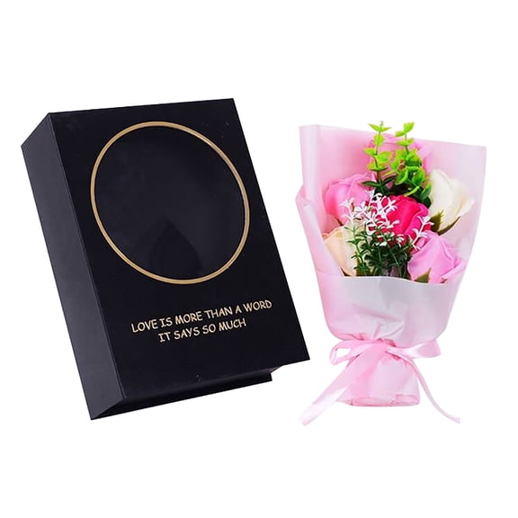 Flowers for Delivery Prime Preserved Rose Flower Bouquet Eternal Roses Flowers Gift for Women Mom Wife Grandma Valentine's Day Mothers Day Graduation, Pink