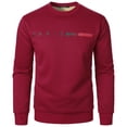 thumbnail image 4 of Xihbxyly Camisa Acolchada para Hombre, Elegante Camiseta de Manga Larga con Cuello Redondo, Informal, de Color Liso, Ideal para Uso Diario, Actividades Al Aire Libre, Moda Otoño-Invierno., 4 of 6