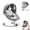 Dark Gray, variant on Baby Swing for Infants, OEIKPFN Bluetooth Baby Bouncer for Babies 0-9 Months with 5 Speed, Gray