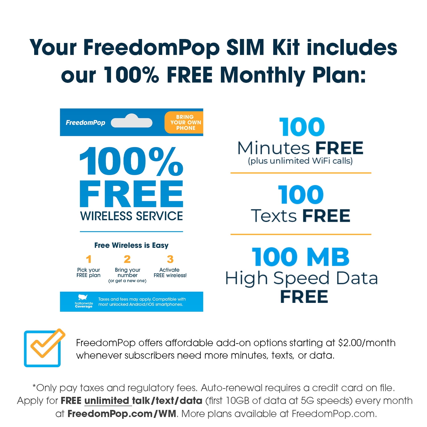 FreedomPop $30 e-PIN Top Up (Email Delivery)
