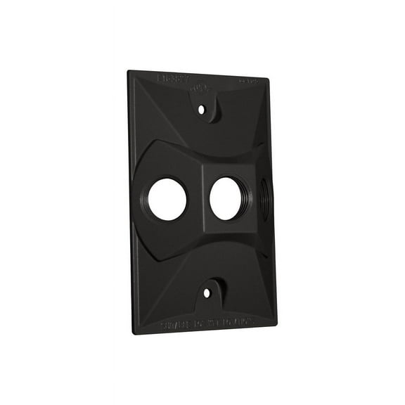 Sigma Engineered Solutions 14373BR Lampholder Cover Rectangle Metal 1 gang Wet Locations Bronze