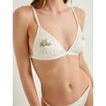 thumbnail image 5 of Flower Embroidered Non Padded Non Wired Bra, 5 of 8