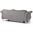 thumbnail image 2 of Modern Simple Fabric Sofa 220cm with Soft Velvet Cover and Durable Hardwood Frame, 2 of 6