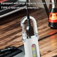 thumbnail image 4 of Waterproof Keychain Light, Small Flashlight, Multi-functional, USB Rechargeable, Ultra Bright, LED Keychain Light, Various Modes, Mini, Portable, Ultra Lightweight, 10 Hours of Continuous Use, 4 of 10
