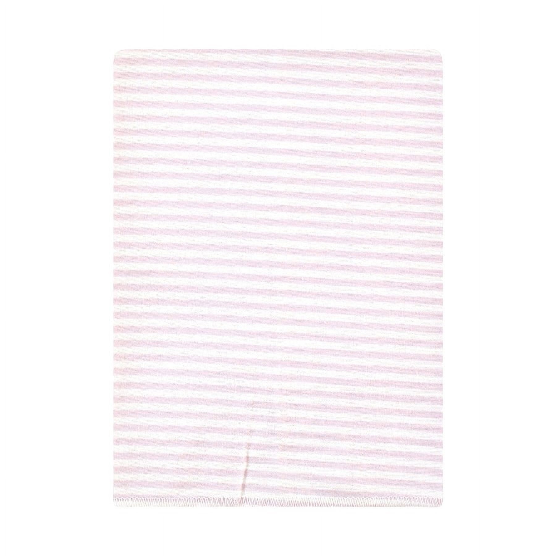 Hudson Baby Unisex Baby Cotton Poly Flannel Burp Cloths Bundle, Lilac Elephants, One Size