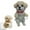 Teddy, variant on Puppy Toilet Paper Holder, Cute Dog Toilet Roller Holder Wall Mounted Toilet Paper Storage Bathroom Tissue Storage Funny Paper Towel Holder Toilet Paper Stand Resin Statue for Bathroom Decor, Teddy