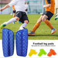 thumbnail image 3 of 1 Pair Football Shin Guards for Kids Youth Adults Soft Padded Shock Absorption Shin Pads Prevent Injuries Professional Insert Type Soccer Sports Calf, 3 of 5
