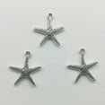 thumbnail image 2 of U8MO 8/20/50pc starfish antique silver charms pendants jewelry DIY accs 20*18mm-8pcs, 2 of 8