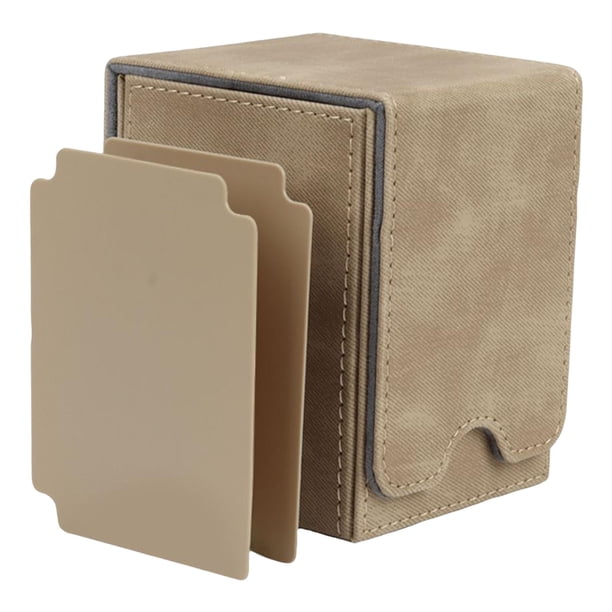 Caja de Cubierta con Portas del Contenedor Zulema Estuche de Cubierta Marrón Claro