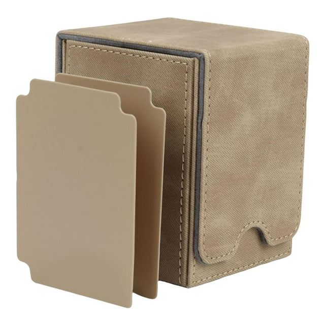 Caja de Cubierta con Portas del Contenedor Zulema Estuche de Cubierta Marrón Claro