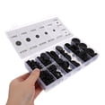 thumbnail image 2 of Miangastore Assortiment de Illets Circulaires en Caoutchouc pour Boîtes Électriques 170 Pcs, 2 of 9
