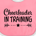 thumbnail image 4 of Inktastic Cheerleader in Training Boys or Girls Baby Bib, 4 of 4