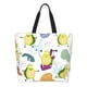 thumbnail image 1 of Disketp Orange Green Avocado Bolsa Tote Estampada para Mujer, Bolso de Hombro y de Mano para Compras y Viajes, 1 of 8