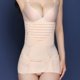 thumbnail image 1 of Faja moldeadora de soporte abdominal posparto Tu Un talla M conjunto de tres piezas a rayas beige, 1 of 1