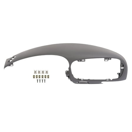 WaiRitoday Compatible With Ford F150 Expedition 97-03 Upper Dash Pad Dashboard Panel Bezel Trim Gray