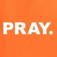 thumbnail image 5 of Wild Bobby Pray. Inspirational/Christian Men Graphic Tank Top, Orange, X-Large, 5 of 5