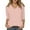 Light Pink, variant on Razzly Women's V Neck 3/4 Sleeve Casual T Shirt Soft Comfortable Basic Top Stylish Loose Fit Tee For Everyday Wear(Light Purple,M)