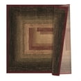 thumbnail image 4 of United Weavers 3115 60530 28E 2 ft. 7 in. x 7 ft. 2 in. Highlands the Maze Runner Rug, Red, 4 of 5