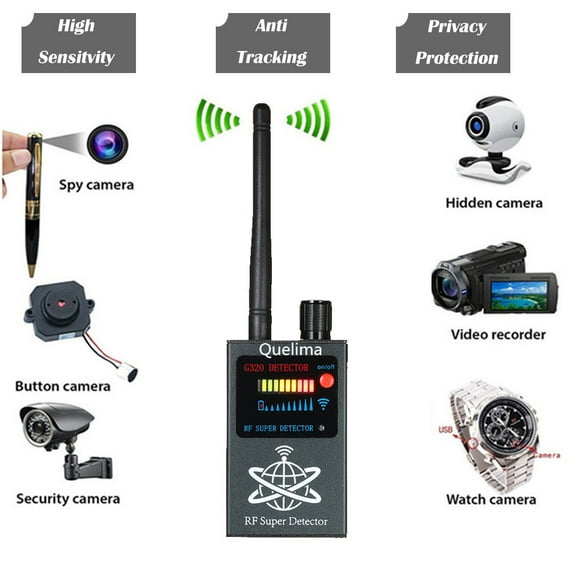 Cameland G320 Anti-Spy Wireless Rf Detector For Vehicle Gps Wireless Detector Us