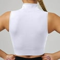 thumbnail image 4 of Product Classification Camisoles & Tanks Product Title Ladies' Comfortable and Casual High Neck Zipper Quick Drying Sports Vest Platform Competitor Title Hem Tank Top for Women Sleeveless Full Zip Up, 4 of 4