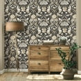 thumbnail image 4 of Fine Décor Fae Charcoal Woodland Wallpaper, 20.5-in by 33-ft, 56.38 sq. ft., 4 of 5