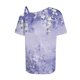 thumbnail image 5 of Fiudx Ofertas Flash Artículos En Oferta Camiseta Tipo Blusa con Hombros Descubiertos y Manga Corta Informal para Mujer a La Moda, 5 of 5