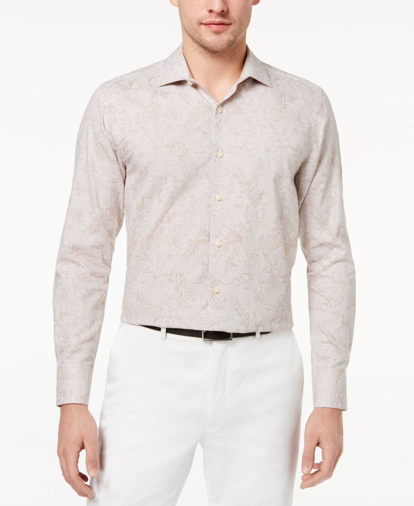 Tallia Dress Shirts Mens Dress Shirt (18 1/2) ButtonFront 2XL