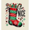 thumbnail image 2 of Nice Christmas Stocking Men's Natural Crew Neck Short Sleeve Tee-XL, 2 of 5