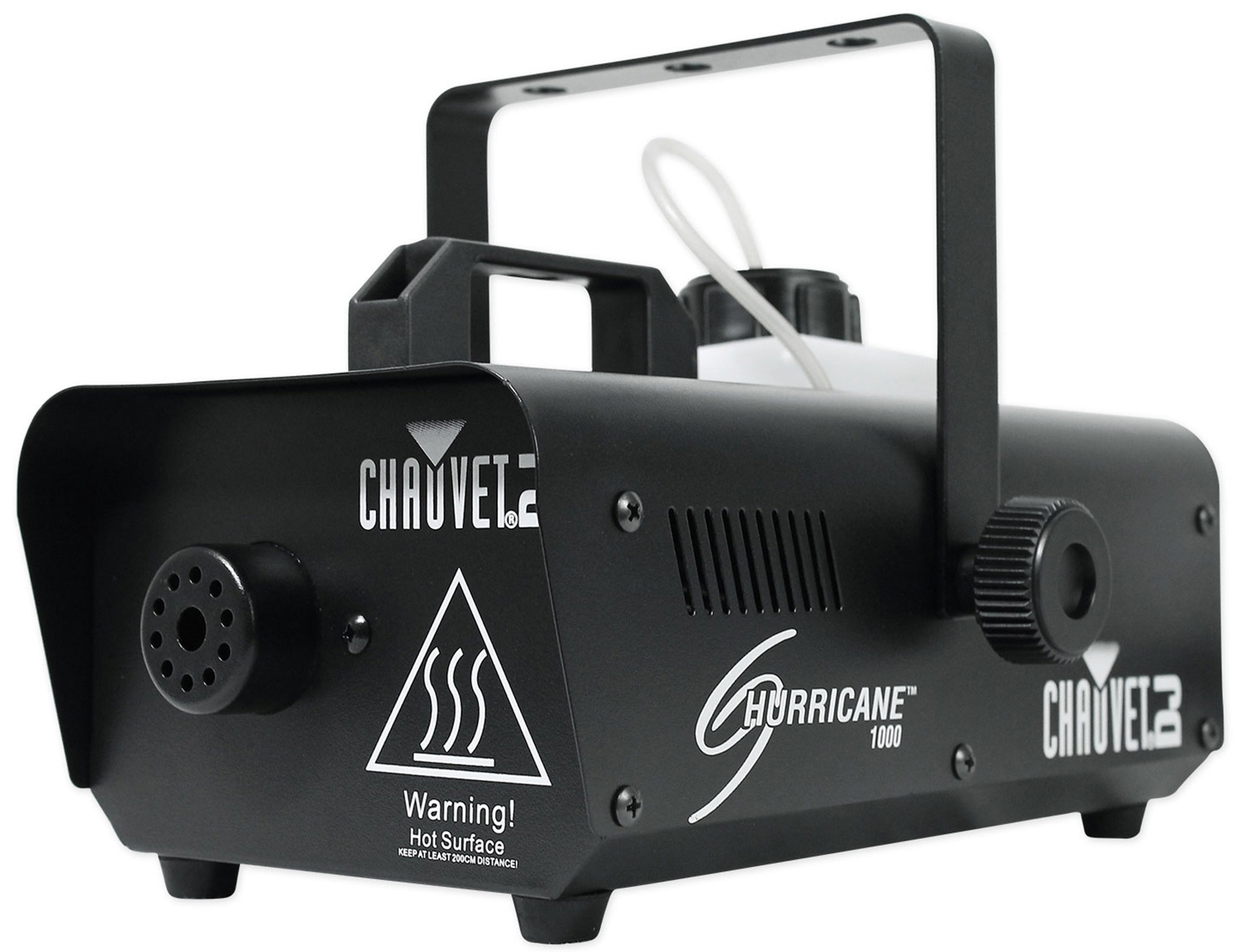 Chauvet DJ H1000 Hurricane 1000 Compact Fog Machine+Wired Remote-10,000 CFM