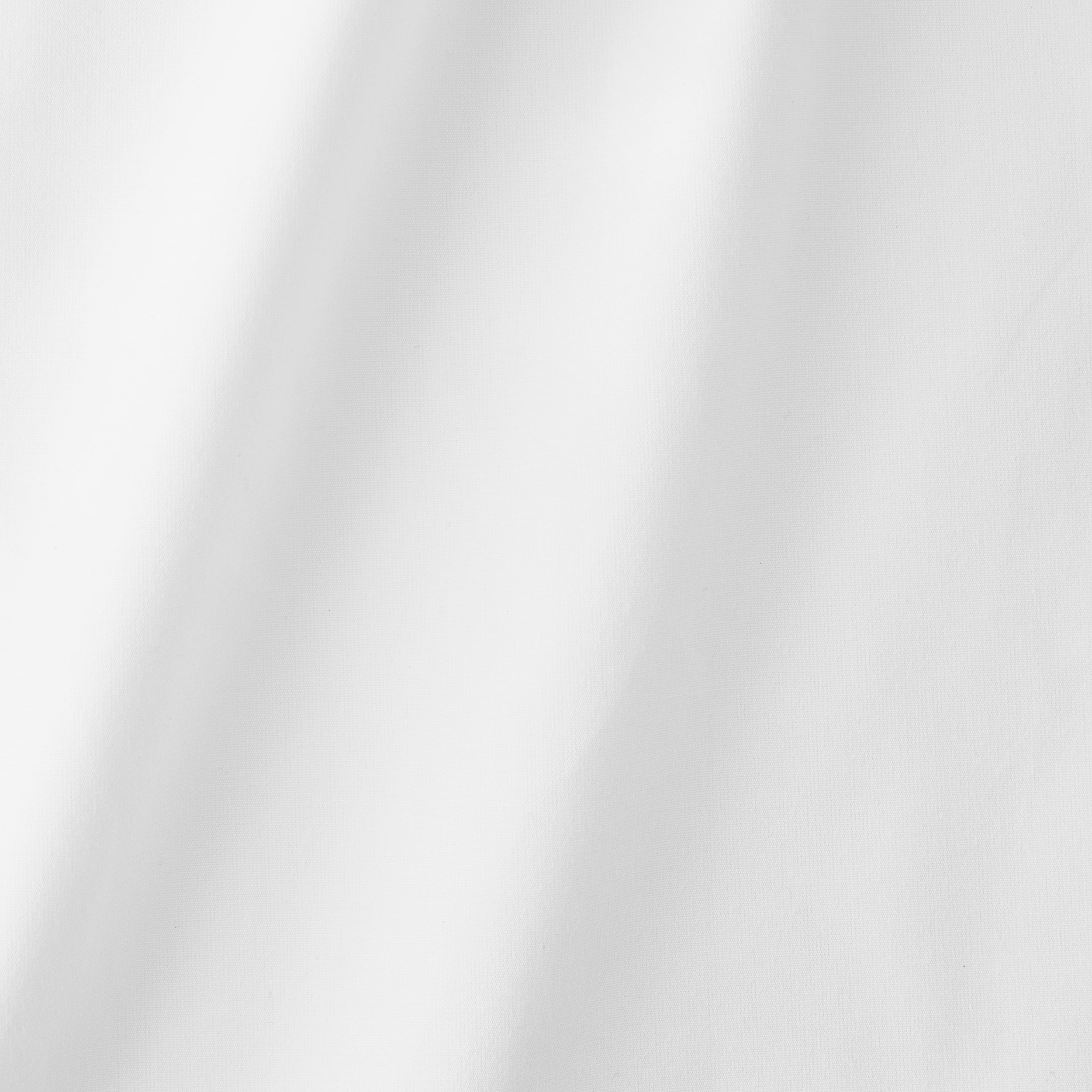 Mainstays 2-Piece 300 Thread Count White Cotton Blend Percale Pillowcase Set, Queen
