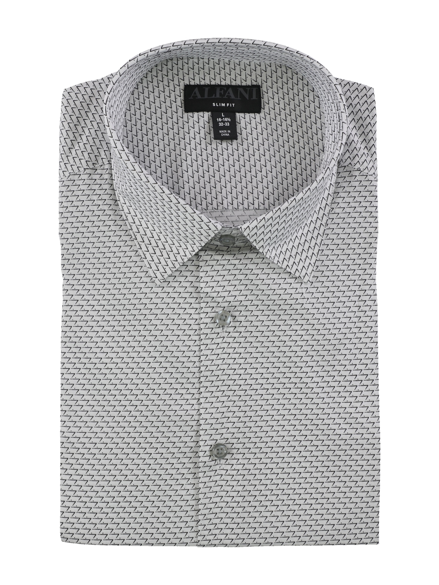 alfani white dress shirt