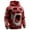 1-ARed, variant on Men's Christmas Funny Santa Claus 3D Print Casual Hoodie, Novelty Santa Face Sweatshirt with Hood, Christmas Hoodie Men