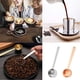 thumbnail image 4 of Kitchen Cuchara dosificadora de 30 ml y 2 cucharadas para café, nutracéuticos y proteínas en polvo, acero inoxidable, juego de 2, 4 of 5
