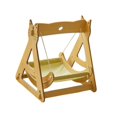 thumbnail image 4 of Hamaca para gatos, cama para mascotas, hamaca de para gatos pequeños y medianos, tumbona de juego, muebles de madera, protección, juguete int, 4 of 8