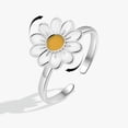 thumbnail image 4 of Vintage Hummingbird Anxiety Ring Fidget Spinner Rings for Women Multiple Style Crystal Sunflower Party Ring Jewelry Rotate Gifts 511 resizable, 4 of 6