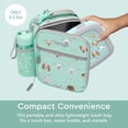 thumbnail image 4 of Czcpp- Sac à Lunch Isolé pour Enfants - Sac à Lunch Réutilisable, Léger et Durable avec Porte-Bouteille d'Eau et Poche en Filet, Convient aux Boîtes à Lunch et Bouteilles d'Eau - Idéal pour les 3 Ans et Plus (Chiot), 4 of 4