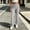 A768 Gray, variant on Women's Ribbed Wide Leg Pants High Waisted Elastic Waist Stretch Knit Lounge Pants Pull On Casual Palazzo Pants for Travel Everyday Wear