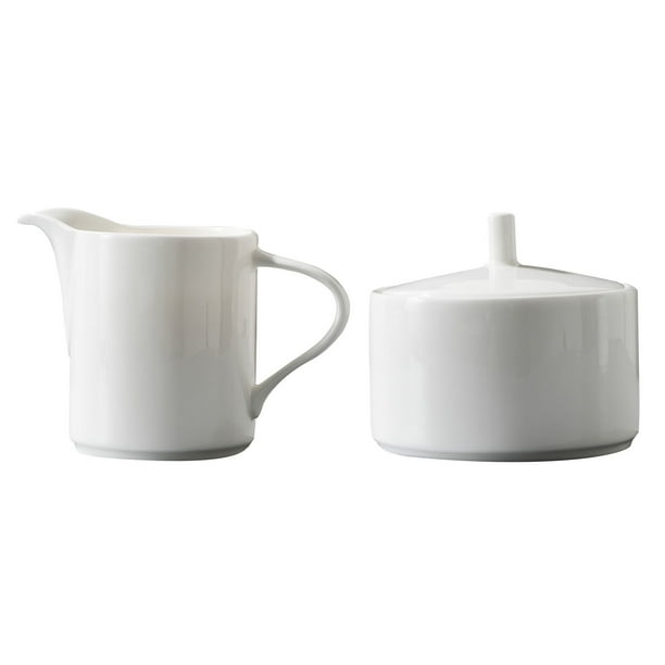 Creamer And Sugar Sets,Ceramic Sugar Bowl With Lid And Milk Jug,Cream