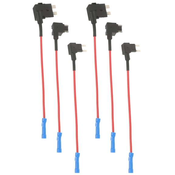 Raindrops 6pcs Inline Fuse Holder Assortment Heavy Duty Wire Car Truck Electrical Connector
