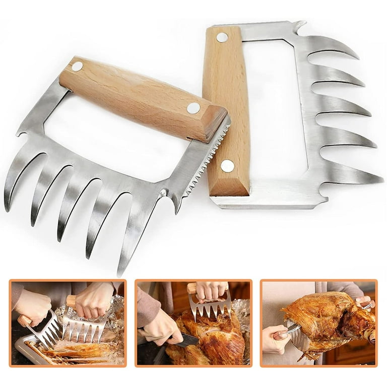 Heat Insulation Bear Claw Shredder And Bbq Meat Separator Fork Tool