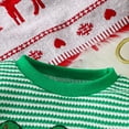 thumbnail image 6 of Akiihool Baby Boy Fall Winter Pajamas Newborn Baby Boy Girl Fall Winter Clothes Long Sleeve Bubble Romper Jumpsuit Overall Shorts Infant Clothing Green,12-18 Months, 6 of 9