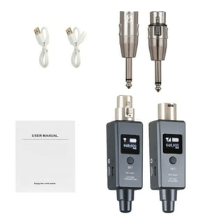 Microphone Wireless System Mic Adapter XLR Wireless Transmitter & Receiver  L9B1