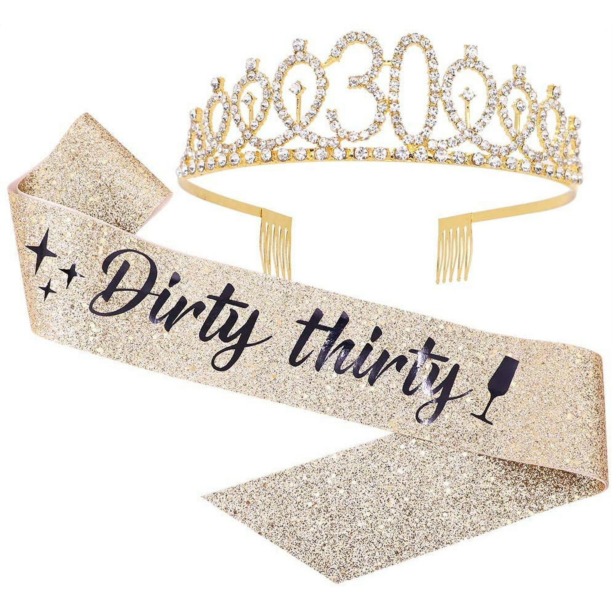 Couronne Anniversaire Decoration Birthday Queen Echarpe Tiare