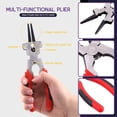 thumbnail image 3 of Juego de herramientas Swpeet de 7 piezas: martillos de soldadura, alicates, cepillos y guantes, 3 of 7