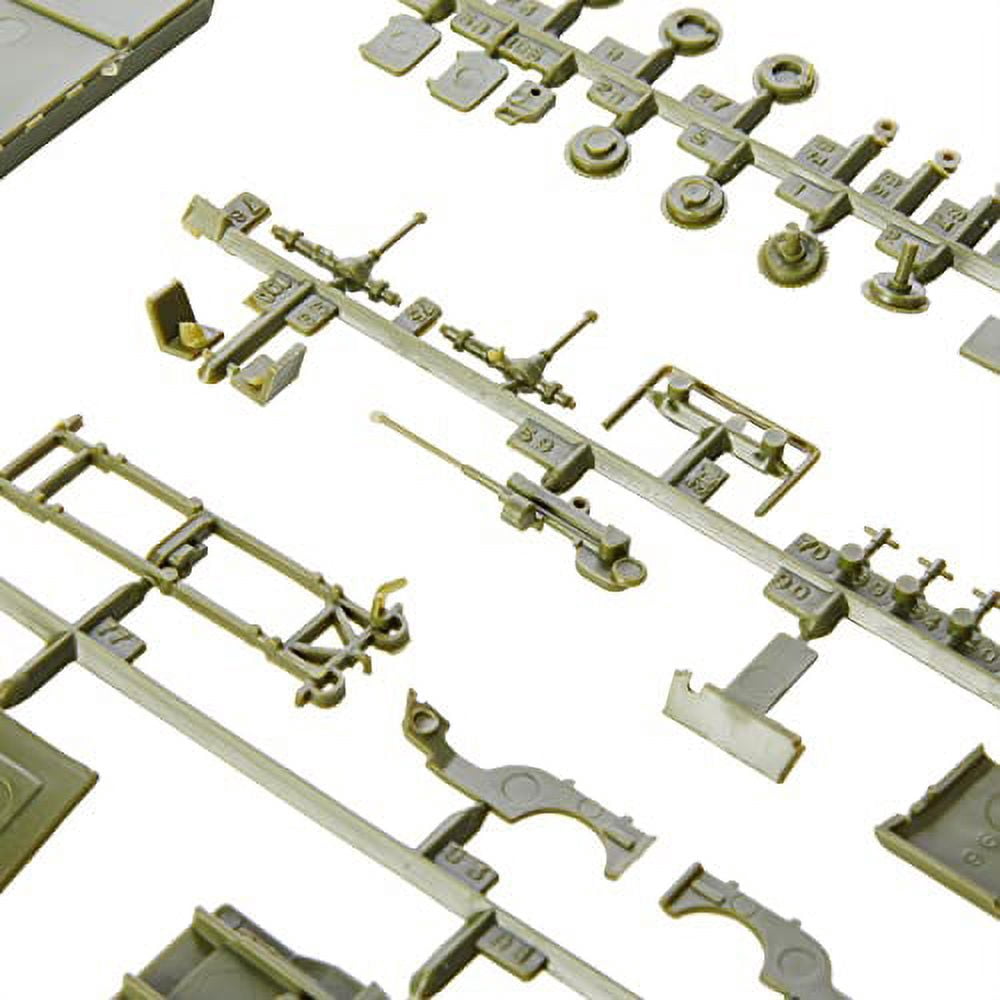 Airfix A02302V Buffalo & Willys MB Jeep 1:76 Scale Plastic Model Building Kit