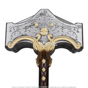 Munetoshi 19” Foam GoW Mjolnir Thor Hammer Aesir Norse God Video Game Fantasy