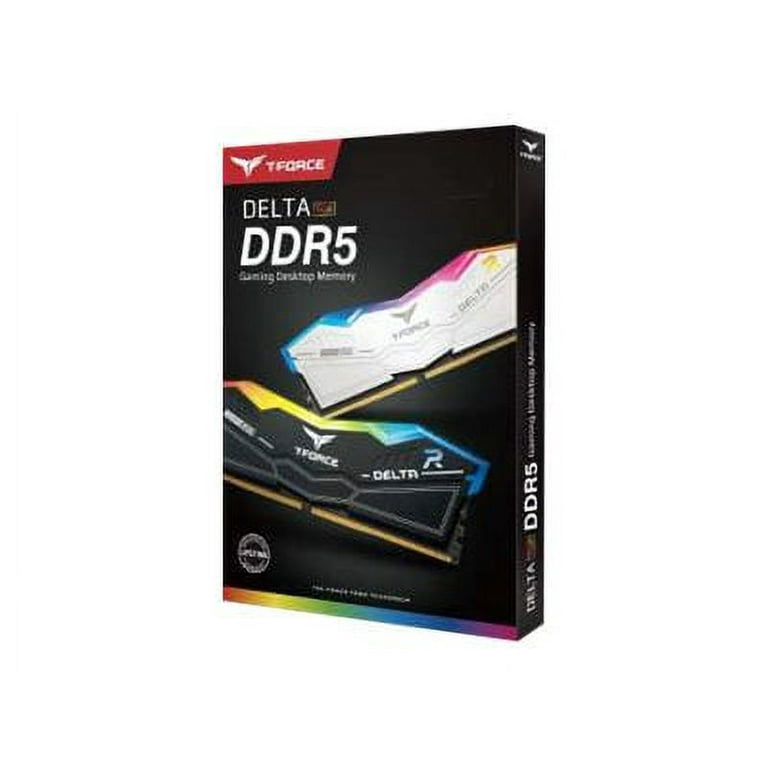 Team T-Force Delta RGB 32GB (2 x 16GB) DDR5 6400 PC5 51200 Desktop