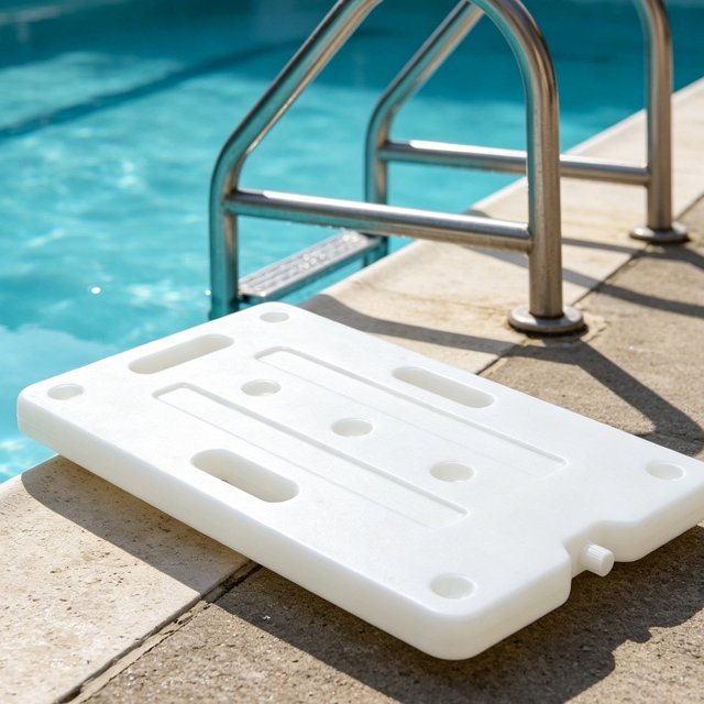 IDEANATEGRATE 1Jgo De Para De Piscina Con Fijo Y Plástico Duradero